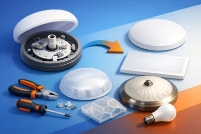 How to Replace Discontinued Light Cover Parts