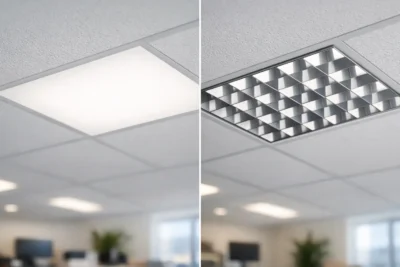 LED Diffuser vs Louver for Your Existing Fixture
