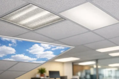 Light Covers for Fluorescent Ceiling Lights