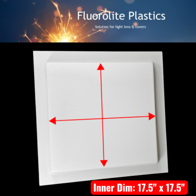 light lens for drop dish ceiling