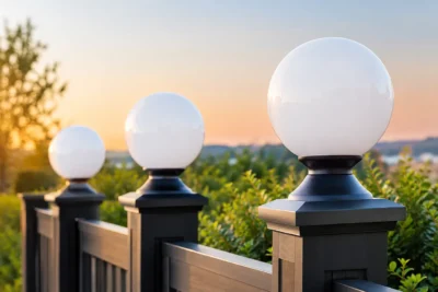 Outdoor Globes and Post Tops That Actually Fit