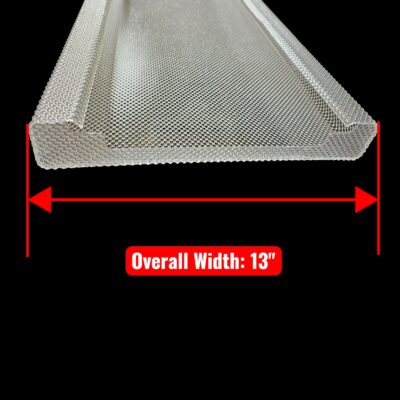 prismatic wraparound light cover
