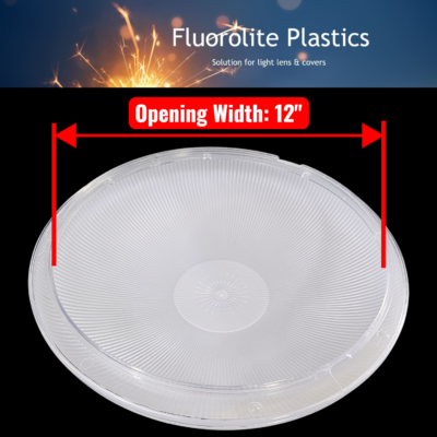 round plastic light cover