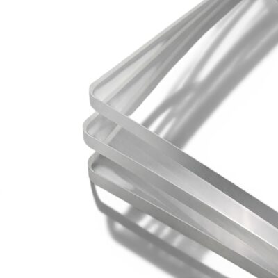 rounded corner 0.25 inch acrylic