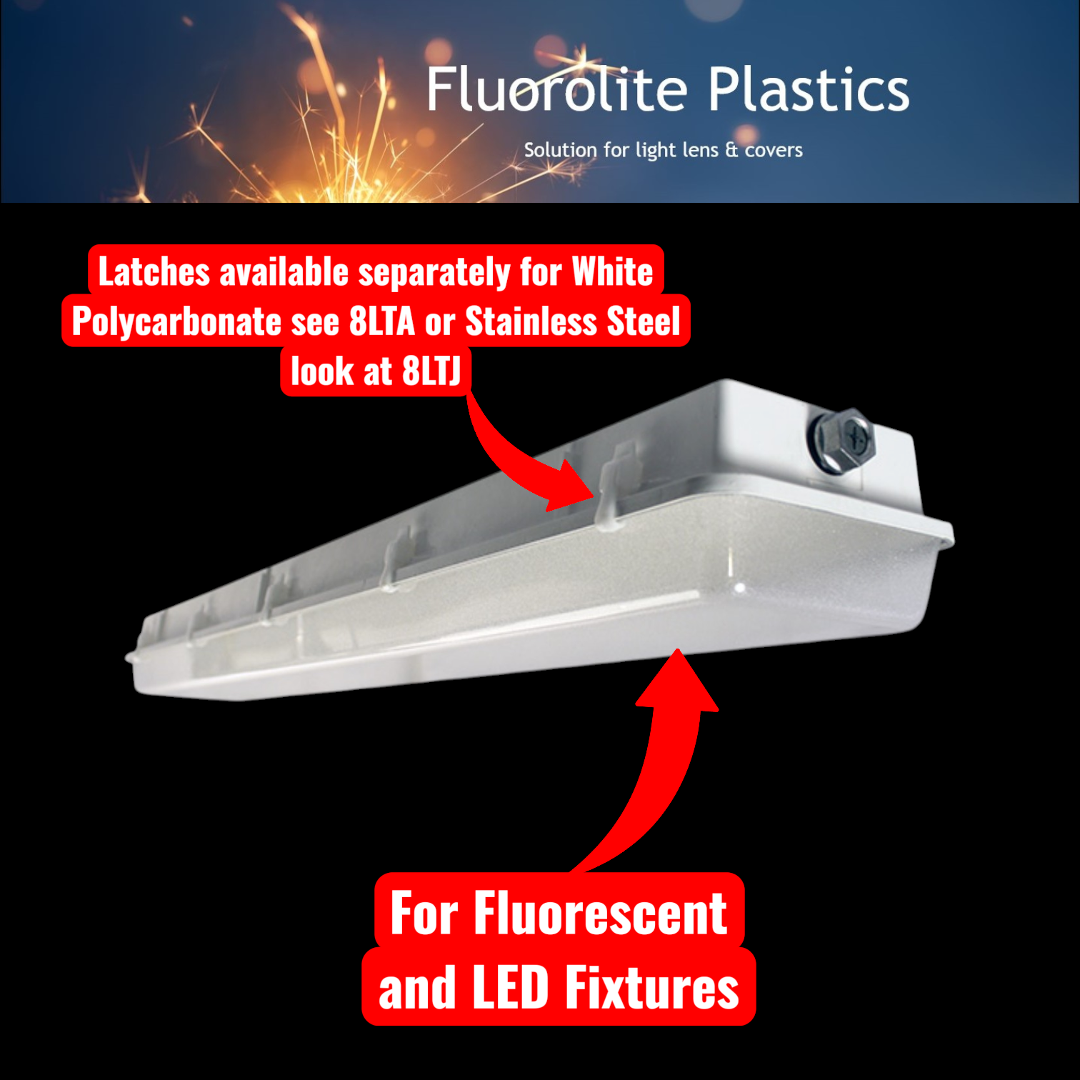 vapor proof light fixture cover