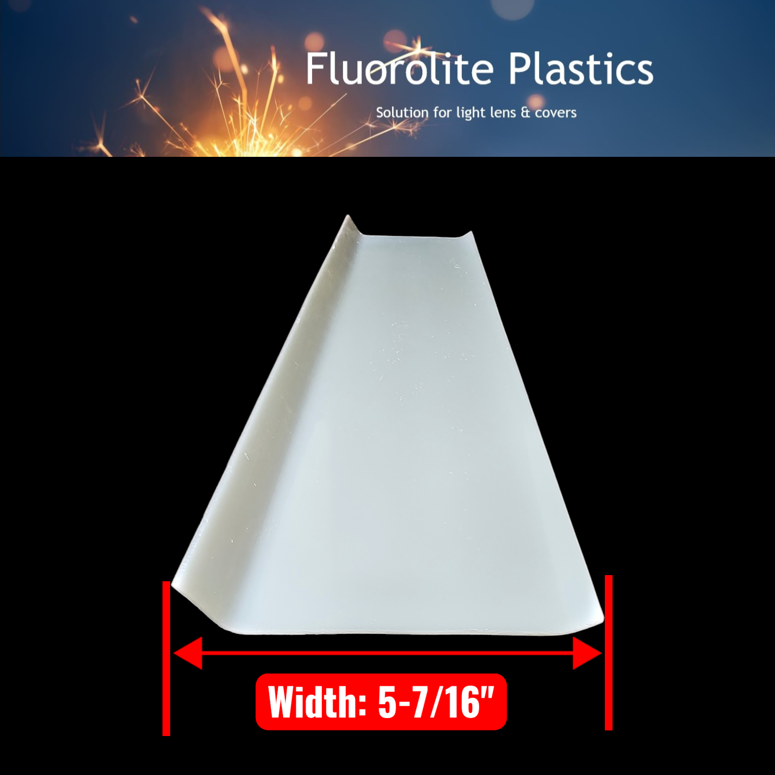 white acrylic under cabinet light cover