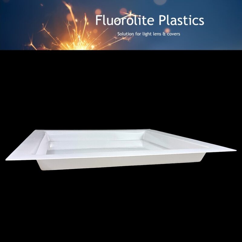 Drop Dish Ceiling Light Diffuser | Frosted White Acrylic