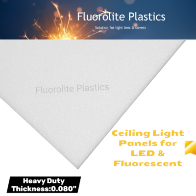 white heavy duty light panels