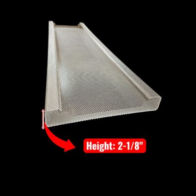 wrap around fixture lens