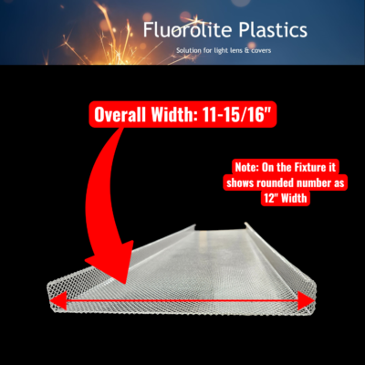 wrap around fluorescent light cover 1